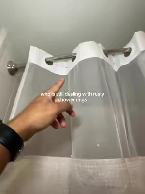 this is definitely a must for your shower!!! way more sanitary imo #bathroomessentials #bathroommakeover #bathroomhack 