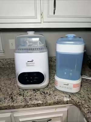 which one would you get ?? #grownsy #grownsybottlewasher #babyregistrymusthaves #bottlesterilizer 