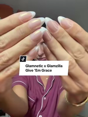 Give em Grace 💅 these might be my new faves 🤩 @GLAMZILLA x @Glamnetic #glamzillaxglamnetic #glamnetic #pressonnails 