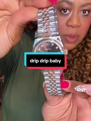 💧 drip drip on my wrist wrist ⌚️ #luxuryfinds #watchtok #giftideas #holidaygifts#affordableluxury