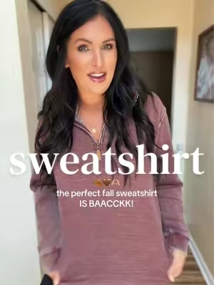 Replying to @Taylor | 🌿✨🫶🏻 the absolute best comfy sweatshirt from the LIVED IN collection is back but hurry because it won’t last! 🙌🏼🤎🍂 @Discount Divas Boutique #sweatshirt #fallsweaters #sweater #fallfashion #TikTokshopbacktoschool 
