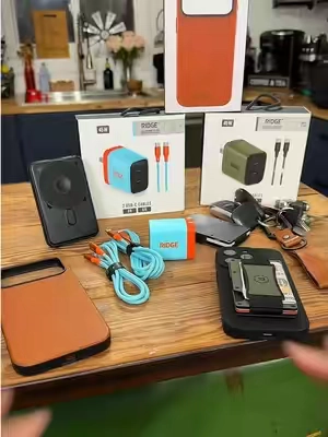 Ridge Phone Case / 45w Charger Set / Powerbank / Magsafe Wallet / Tracker Card / Keychain Lanyard / Bundle Deals  #ridge #tiktokshopcreatorpicks #tiktokshopsummersale @Ridge Shop 