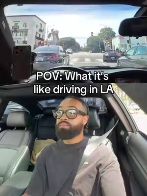 I don’t know what it is Something about driving in La just does this! #smartglasses #cameraglasses #glasses #aiglasses #contentcreators 