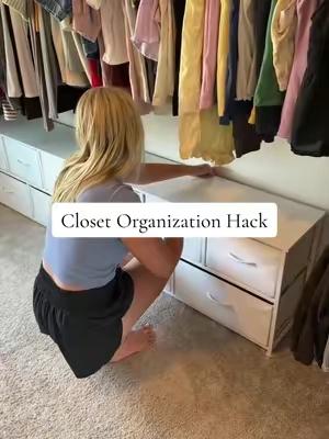 These five drawer mini dressers are affordable, easy to assemble, and a great way to organize 🙌🏻 ##dresser##organizedhome##organizationhacks##closetorganization##closetstorage