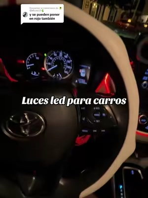 Respuesta a @🌻坦Misuki23🌵 Iluminación ambiental automotriz, luces interiores inteligentes, cambio de color RGB, modo DlY e iluminación ambiental de múltiples escenas con luces LED con carga #lucesledparacarro #tiktokshopsummersale #tiktokshopcreatorpicks 