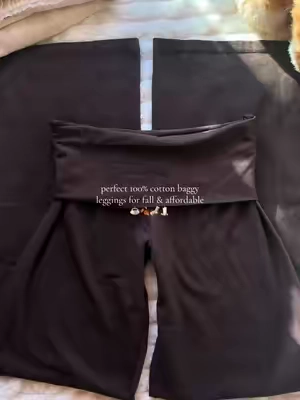 Perfect pair of Brandy pants! Supper affordable and great quality 🧦🍂🧸 #brandymelville #fallaesthetic #downtowngirl #falloutfits #autumn Brandy Melville fall haul coquette dollette twilight Gilmore girls yoga mom 2000s nostalgia Brandy Priscilla pants flare leggings wide leg Brandy haul Y2K low rise pants cozy season Halloween fall sale Christmas 
