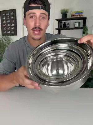 6 piece mixing bowl for that price is absolutely ridiculous.  #mixingbowls #kitchenbowls #cookingset 