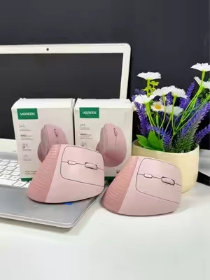 Make the switch to a vertical mouse- your wrist will thank you 🙌 #wirelessmouse #tiktokshopfalldealsforyou #momgift #tiktokshopcybermonday #whiteelephantgift 