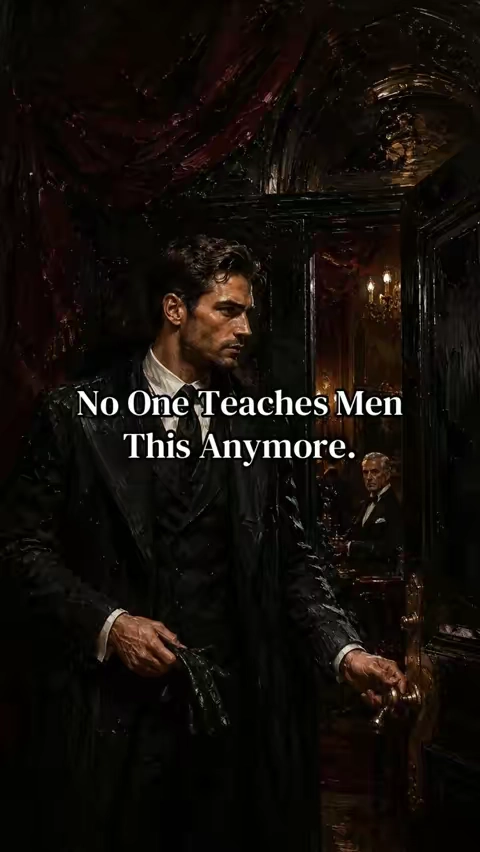 A man with real presence doesn’t need to prove himself through volume, emotion, or showmanship. Respect people. Keep confidences. Control your reactions. Stay composed under pressure. Those small choices reveal your character. #Discipline #SelfControl #Respect #Character #ApexPredator 