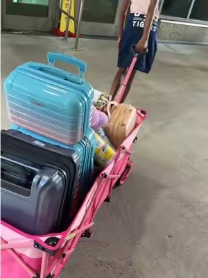 This #Wagon Helped with #CollegeMoveIn #Airport SUPER #DURABLE 