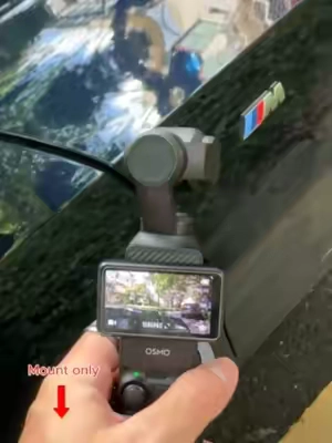 This mount connects to anything magnetic and makes recording so much easier!!!  #vlogging #filmingtips #xtramuse#summerfinds#TikTokshopbacktoschool #PZ001M