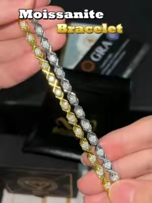 Moissanite Bezel Tennis Bracelet That everyone is going to be asking about.#delzzad #2026trend #summerlooks #tiktokshopsummersale #moissanitejewelry #icedout #budgetfriendly #summerjewelry #sparkleandshine #unisexjewelry #tennisbracelet #crossjewelry #bracelet