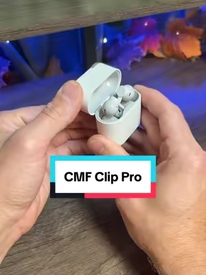 Traditional earbuds aren’t for everyone. The new CMF Clip Pro open-ear earbuds just launched with Hi-Res Audio, up to 32.5 hours of playback, tactile buttons, and crystal-clear call quality. If you’ve been waiting for comfortable clip-on earbuds, these are worth checking out. #CMFClipPro #ClipOnEarbuds #OpenEarEarbuds #WirelessEarbuds #HiResAudio 