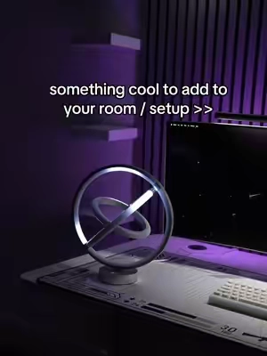 Something cool to add to your setup. #lights #decorations #desk #lamp #pcgamingsetup 