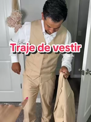 Traje de vestir para tu esposo 🤎. . . . . #fyp #tiktokshopcreatorpicks #tiktokshopsummersale #suit #falldealsforyou 