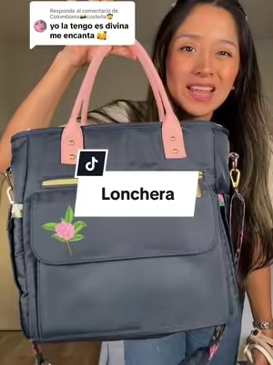 Respuesta a @Colombiana🇨🇴costeña🤠 Lonchera elegante de mujer para tu trabajo #mujerestrabajadoras 