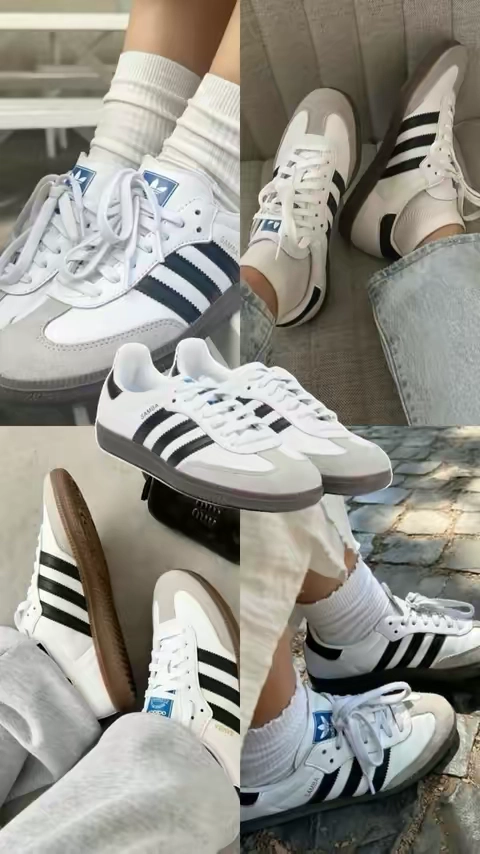 They’re daily shoes 🤍 #flykicks #ttsneakerweek #tiktokshopsummersale #adidas #samba 