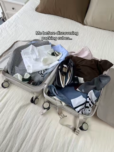 #travelhack #packingcubes #organize #travelessentials #backtoschoolshopping 