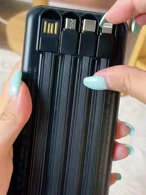 One charger for everything. compatible with both Android and Apple, and it charges very quickly. #7in1Charger#summerwins #powerbank #charmast#SohoChic