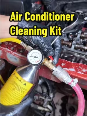 AC Flush Kit - Air Conditioner System Cleaning Tool Set with Stainless Steel #tiktok #tiktokshop