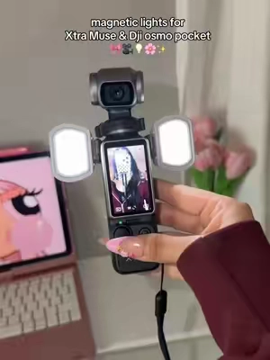 The easiest way to upgrade your content is with good lighting 🤩💡✨ #xtramuse #cameralights #vloggingcamera #cameraaccessories #techtok 