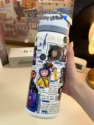 #coraline #cup#tumbler#summermusthaves #halloween 