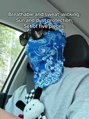 Wind proof,dust proof and inset proof. 👍 #sunprotection #facemask #balaclava #construction  #tiktokshopsummersale 