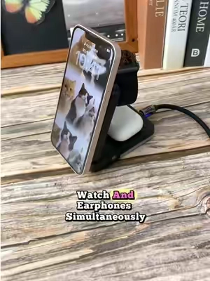 LISM 4-in-1 Travel Magnetic Ch#fyp #tiktokshop #chargers #phoneholder 