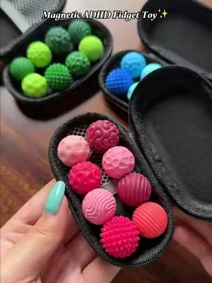 The Perfect Fidget Toy for ADHD Minds, Anxious Hands & Busy Days #fyppppppppppppppppppppppp #anxietyrelief #magnetic #StressRelief #TikTokshopbacktoschool 