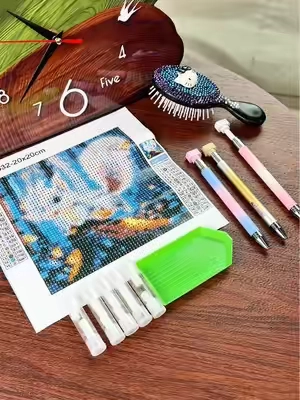 Upgrade your diamond painting game This diamond art pen set comes with replaceable wax tips and a smooth, ergonomic grip that makes crafting easy, clean, and satisfying. Perfect for beginners, pros, or anyone who uses crafting as therapy. #diamondpainting #pen #diamondart #TikTokshopbacktoschool #tiktokshopsummersale