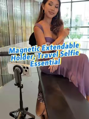 No need to ask others — this mini selfie stick does it all #MAGICJOHN #fyp #selfie #selfiestick #TikTokshopbacktoschool 