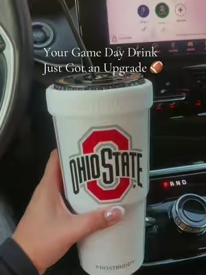 Game day drinks just got better. 🏈☕ Whether it’s your iced coffee on an early kickoff or your favorite cold drink during the game, this To-Go Buddy keeps it colder longer and fits most to go cups. Plus, you can rep your favorite college team all season long! #CollegeFootball #GameDay #CoffeeTok #TikTokShopFinds #FootballSeason