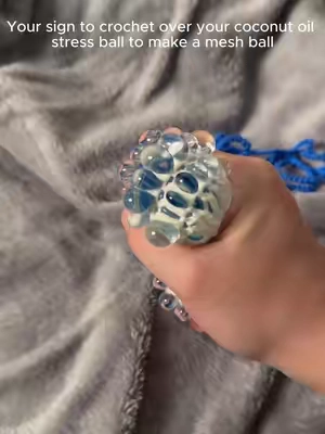 This was a fun new discovery 😝#crochet #squishy #fyp #viral #fidgettoys 