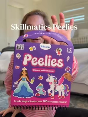These reusable sticker books have become one of our favorite grab-and-go activities! 🙌 With multiple themes to choose from, kids can mix, match, and create new scenes again and again using 100+ reusable stickers. Perfect for travel days, restaurants, waiting rooms, or quiet time at home! @Skillmatics #skillmatics #toddleractivities #kidsactivities #stickers #kidstravel 