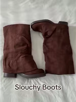 Love this chocolate brown color in these slouchy boots for fall by Athlefit <3 I got the ‘brown suede’ option but they come in many other color options and are so comfortable <3 #bootsforfall #fallboots #autumnfashion #shoesforfall #womensboots 