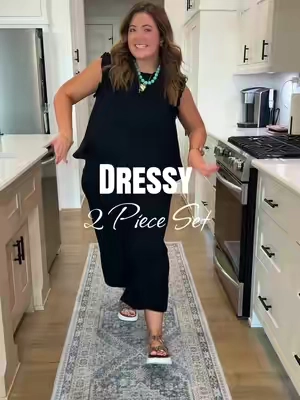The perfect work approved matching set to dress up or down and it’s so comfy too! @TanmingFashion #TikTokShopBackToSchool #matchingset #falloutfitinspo #teacherootd #teacheroutfit 