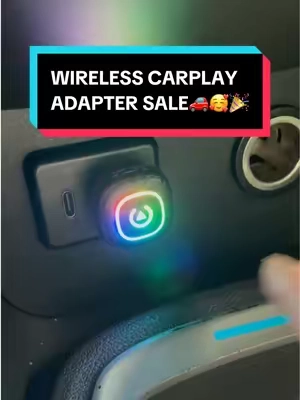One tiny dongle turns wird CarPlay fully Wireless🙌#tiktokshopcreatorpicks #dealsforyoudays #tiktokshopsummerturnup #wirelesscarplay #wirelesscarplayadapter 