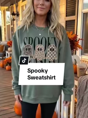 This sweatshirt washes up great. #sweatshirt #fallfashion #falloutfits #ladiesfashion #fashiontiktok 