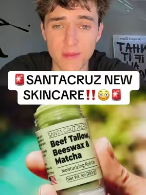 @Santa Cruz Paleo NEW MATCHA SKINCARE😳‼️🚨#tiktokshopcreatorpicks #matcha #santacruzpaleo #beeftallowskincare #matchaskincare 