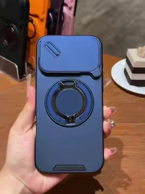 Shockproof Magnetic Case with Slide Camera Lens Protector For iphone17 16 15 141312#iphone16promaxcase #iphone16procase #Magnetic #iphonecase