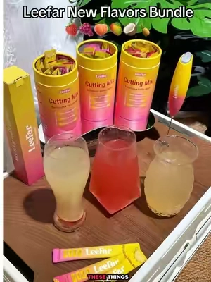 I am in awe！Leefar Drink Mix#NewArrivalsSurge #summeressentials #leefarcuttingmix #tiktokshopdealsforyoudays #holistichealth
