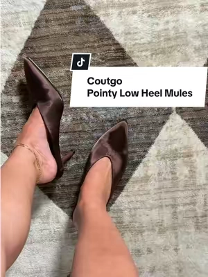 These are surprisingly really cute🤎@Coutgo #coutgoshoes #mules #fallfashiontrends 
