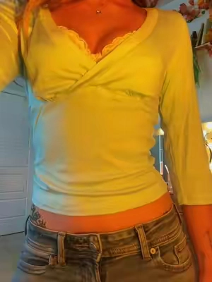 quarter sleeve tops are the cutest 