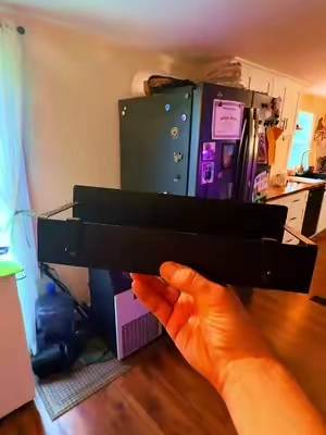 I love these magnetic shelves so much! The fact I can move them around as needed is so cool and I did not expect them to be as strong as they are! #tiktokshopcreatorpicks #backtoschool #kitchengadgets 