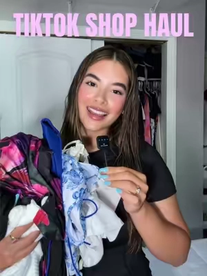 TikTok shop haullll✨🛍️idk when I’ll get to wear these clothes but everything was so cute✨ #haul #tiktokshop #shopping #bikini #trending 