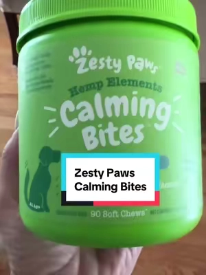 ✨ Stress Support for Dogs ✨  These bites promote relaxation and calmness in dogs. I highly recommend. I’ve tried so many brands but this one hit the sweet spot ☺️  #dogsupplements #calmingdogtreats #anxiousdog #dogsoftiktok #dogmom  