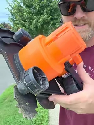 Vevor Lawn Edger 20v. I absolutely love this. Wish I got one decades ago. #vevor #vevorttshop #vevorlawnedger #lawnedger #yardword @VEVOR Automotive Store 