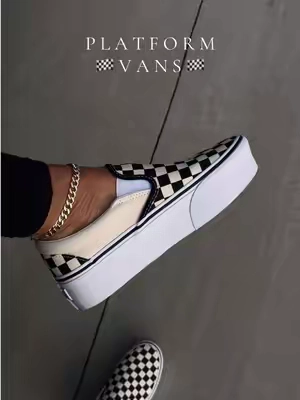Platform Vans are you joking 🏁 #vans #sneakers #BacktoSchool 