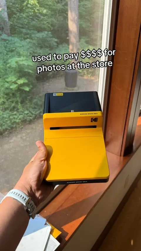 this thing saved me so much money #kodak #photoprinter #photos #homefinds #TikTokshopbacktoschool 