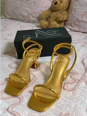 Unboxing de mis nuevas sandalias de tacón 😍 Son preciosas y súper cómodas… Perfectas para fiestas especialmente en verano. ☀️  Lo mejor es que hay más colores disponibles, elige tu favorito desde el carrito naranja y obtendrás 45% de descuento + envío gratis y rápido antes de que se agoten. 🇺🇸  #heels #tacones #summerheels #unboxingvideo #tiktokshopblacktoschool @Mysoft Direct 
